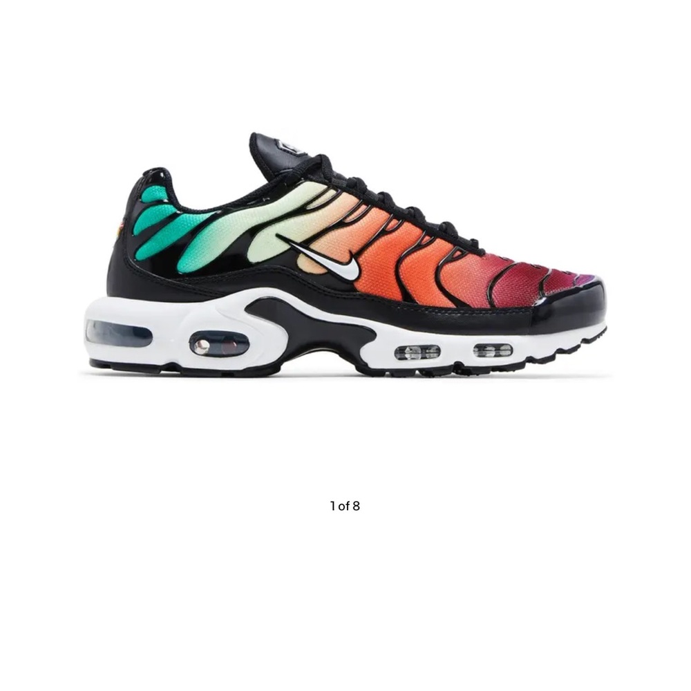 Nike Air Max Plus Multicolour Women’s size 10.5- lightly worn. Box Included.